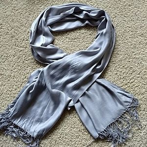 Charming Charlie Grey Scarf